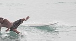 Surfing and having fun